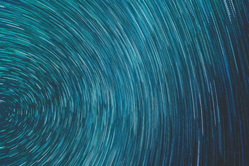 abstract image of circular lights